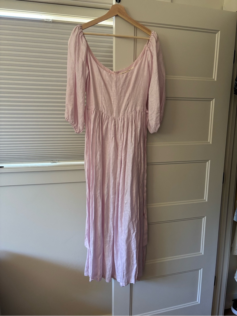 Kara thoms bellflower dress, light pink